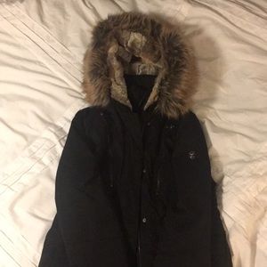 1 Madison expedition faux fur coat.